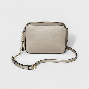 A New Day Mettalic Gold Shoulder Purse